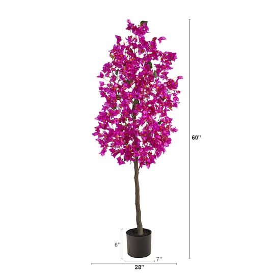 5ft. Bougainvillea Artificial Tree